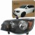 REFLEKTOR LAMPA PRZÓD CZARNY LEWY 68206501AA DODGE GRAND CARAVAN 2008-2016