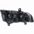 REFLEKTOR LAMPA PRZÓD CZARNY LEWY 68206501AA DODGE GRAND CARAVAN 2008-2016