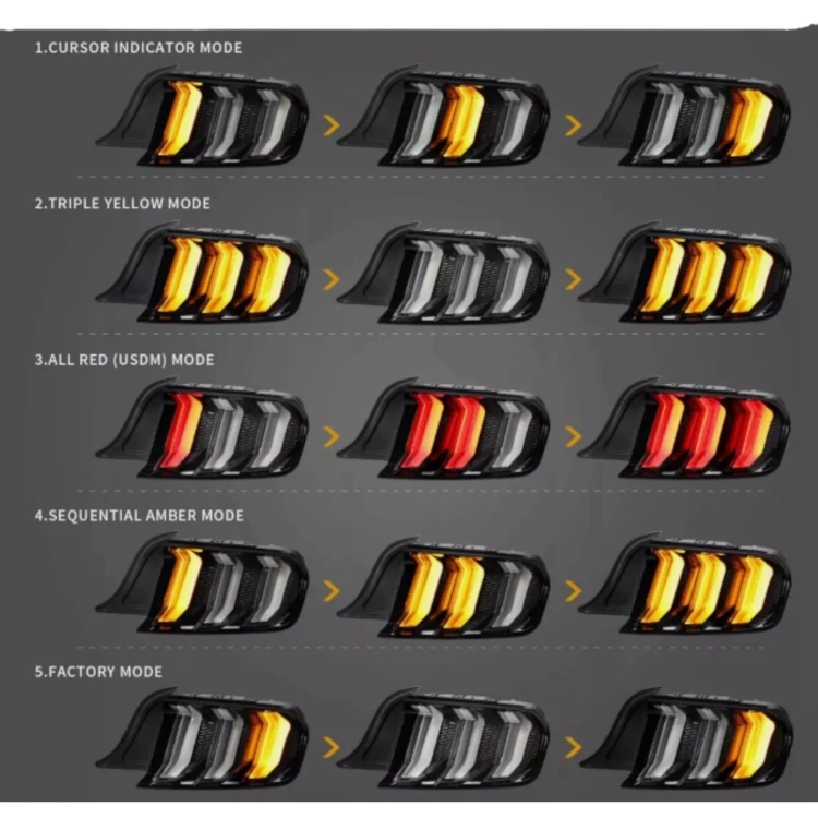 Lampa TYLNA PRAWA Full Led Europa FORD Mustang VI 6 2015-2023 FR3Z13406D