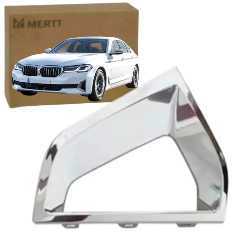 BMW 5 G31 G30 20- ATRAPA CHROM RAMKA ZDERZAKA PRZÓD PRAWA 51119463482