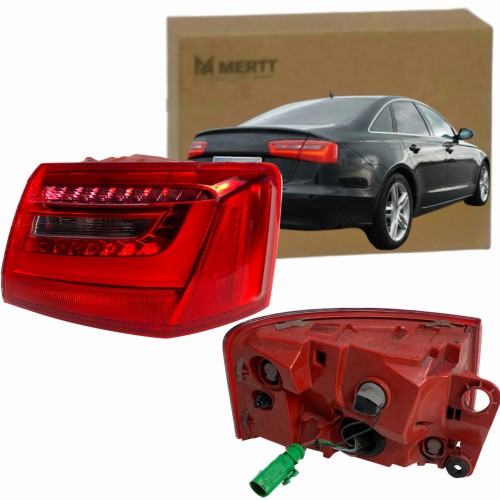 AUDI A6 C7 2011-2014 SEDAN LAMPA TYLNA ZEWNĘTRZNA PRAWA LED 4G5945096A