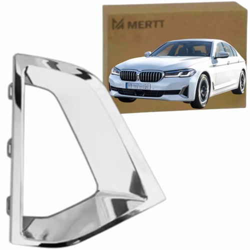 ATRAPA CHROM RAMKA ZDERZAKA PRZÓD PRAWA 51119463482 BMW 5 G31 G30 2020-