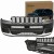 JEEP GRAND CHEROKEE WL 2021+ ZDERZAK KOMPLETNY PRZEDNI ATRAPY KRATKI CHROM