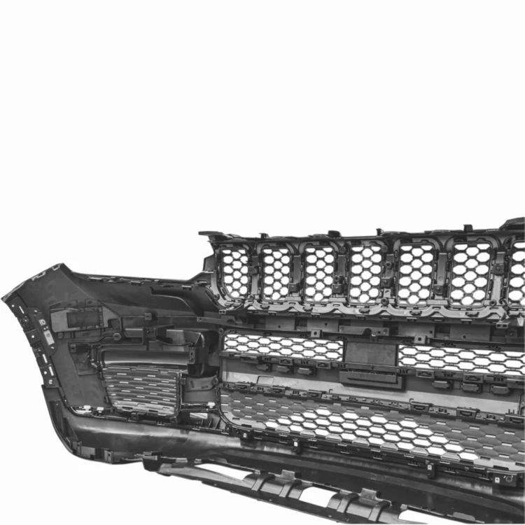 JEEP GRAND CHEROKEE WL 2021+ ZDERZAK KOMPLETNY PRZEDNI ATRAPY KRATKI CHROM