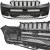 JEEP GRAND CHEROKEE WL 2021+ ZDERZAK KOMPLETNY PRZEDNI ATRAPY KRATKI CHROM