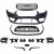 CHRYSLER PACIFICA 2021- KOMPLETNY ZDERZAK PRZEDNI ATRAPY GRILL BLACK CZARNY