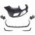 CHRYSLER PACIFICA 2021- KOMPLETNY ZDERZAK PRZEDNI ATRAPY GRILL BLACK CZARNY