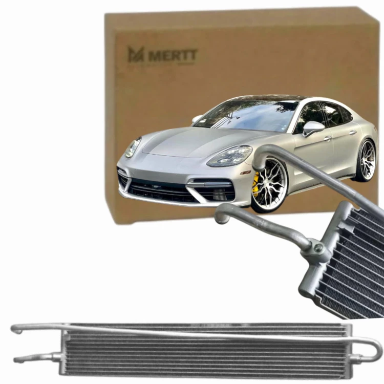 CHŁODNICA OLEJU SKRZYTNI PORSCHE PANAMERA 2 971 ALUMINIUM 971317020B 2016-