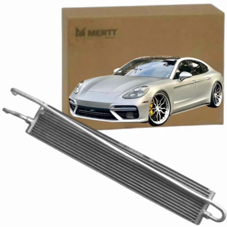 CHŁODNICA OLEJU SKRZYTNI PORSCHE PANAMERA 2 971 ALUMINIUM 971317020B 2016-