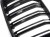 BMW X3 G01 X4 G02 Atrapa Nerki Grill chłodnicy przedni Czarny Połysk 2szt