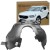 NADKOLE LEWE przód przednie osłona błotnika 32241406 VOLVO XC40 2017+