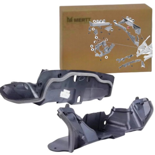 PRZEGRODA ściana grodziowa PODSZYBIA 51717169422 BMW E70 E71 2006-2014