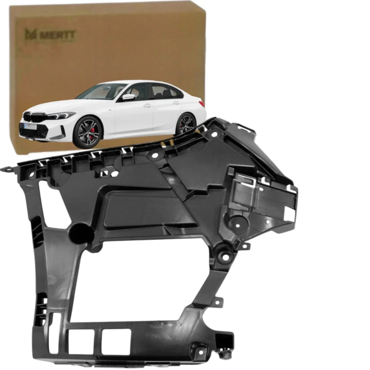 BMW 3 G20 M PAKIET UCHWYT ŚLIZG MOCOWANIE LEWE ZDERZAKA TYŁ 51128069393