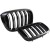 BMW X3 G01 X4 G02 Atrapa Nerki Grill chłodnicy przedni Czarny Połysk 2szt