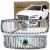ATRAPA KRATKA ŚRODKOWA GRILL CZARNA PASUJE DO VOLVO XC90 2015-2019