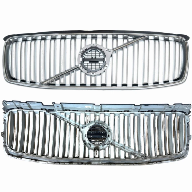 ATRAPA KRATKA ŚRODKOWA GRILL CZARNA PASUJE DO VOLVO XC90 2015-2019
