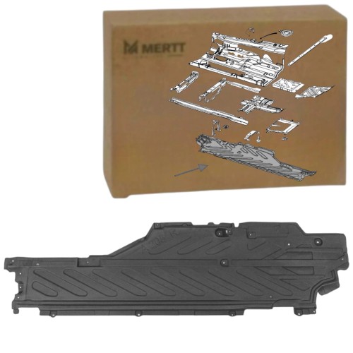 MATERIAŁOWA OSŁONA PODWOZIA PRAWA A2056842000 MERCEDES C W205 2014-2021