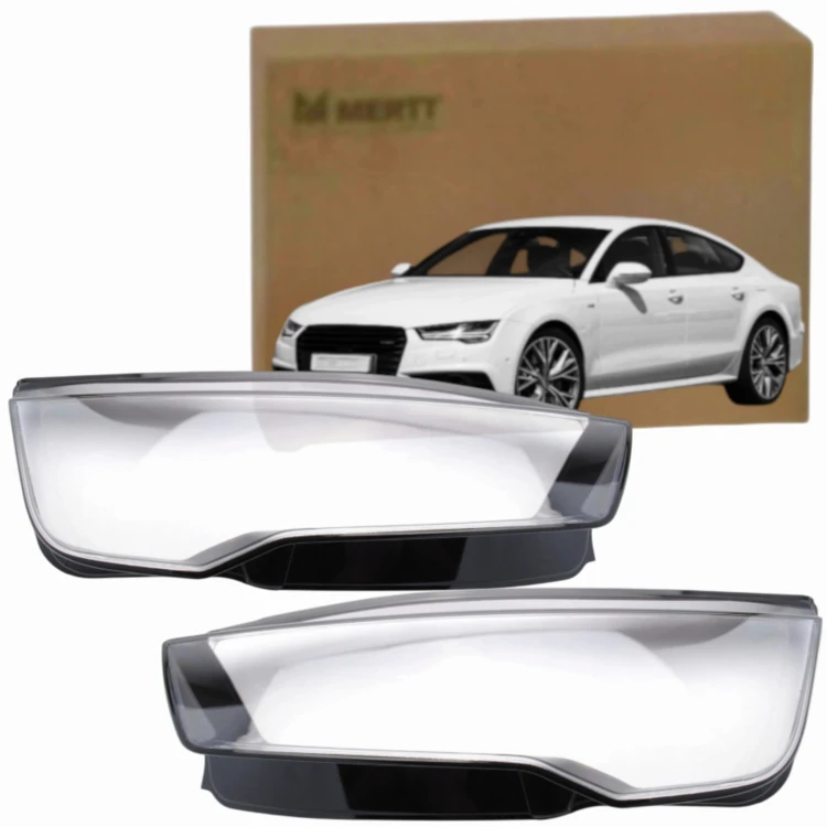 AUDI A7 S7 RS7 4G 2014-2018 KLOSZ LEWY PRAWY szkło reflektora lampa KOMPLET