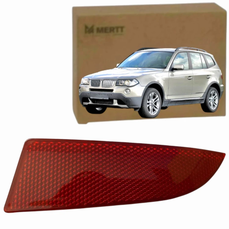 BMW X3 E83 2006-2010 ODBLASK zderzaka PRAWY tył tylni 63147162218