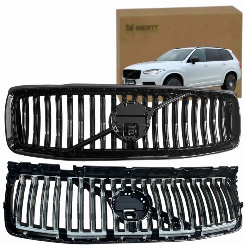 ATRAPA KRATKA ŚRODKOWA GRILL CZARNA 31698382 PASUJE DO VOLVO XC90 2021+