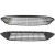 ATRAPA GRILL KRATKA RPZEDNIA CHROM FORD FOCUS MK3 LIFT 2014-2018 14 -