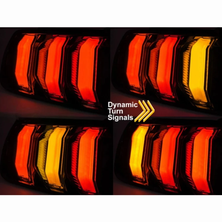 FORD Mustang VI 6 2015-2023 Lampy TYŁ Full Led Europa FR3Z-13405-A KOMPLET