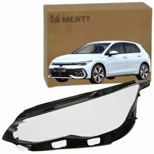 VOLKSWAGEN GOLF VIII 2019-2023 LEWY KLOSZ SZKŁO REFLEKTORA LAMPY PRZEDNIEJ