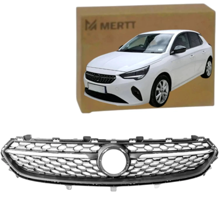GRILL ATRAPA kratka PRZEDNIA Z listwami chrom 9829474480 OPEL CORSA F 2019-