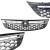 GRILL ATRAPA PRZEDNIA LISTWY CHROMOWANE OPEL ASTRA K 2017-2019 13464791