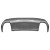 JEEP CHEROKEE KL 2019-2022 ZDERZAK TYLNY SPOILER DOLNY GRAFITOWY 68408245AA