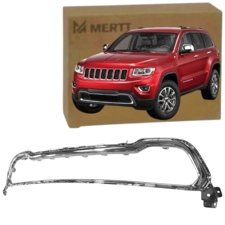 PRZED LIFTINGIEM RAMKA GRILLA CHROM JEEP CHEROKEE V KL 2014-2018 68203230AB