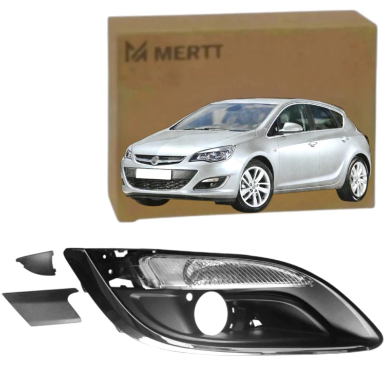 Opel Astra J 12-18 Atrapa przód KRATKA halogenu PRAWA + KIERUNKOWSKAZ MIGCZ