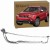 PRZED LIFTINGIEM RAMKA GRILLA CHROM 68203230AB JEEP CHEROKEE V KL 2014-2018