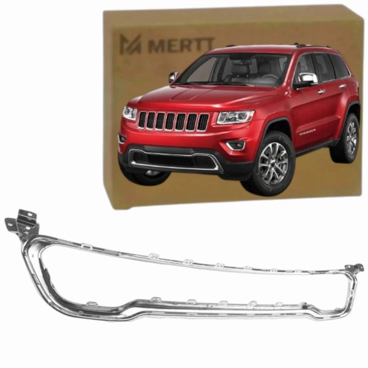 PRZED LIFTINGIEM RAMKA GRILLA CHROM 68203230AB JEEP CHEROKEE V KL 2014-2018