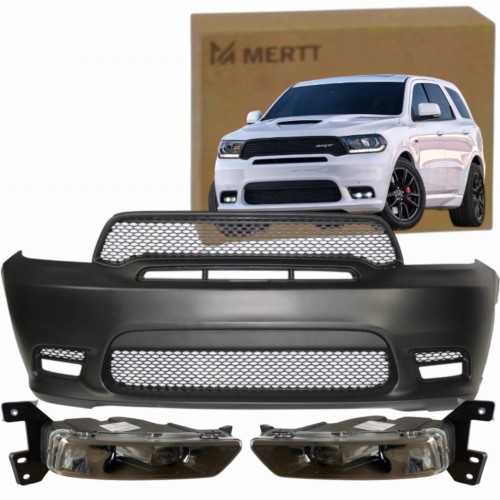 DODGE DURANGO RT SRT 2018-2020 ZDERZAK KOMPLETNY + DRL LED 6RP39TZZAA