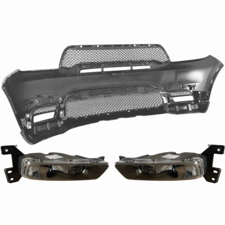 DODGE DURANGO RT SRT 2018-2020 ZDERZAK KOMPLETNY + DRL LED 6RP39TZZAA