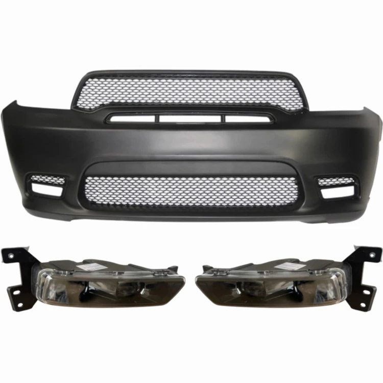 DODGE DURANGO RT SRT 2018-2020 ZDERZAK KOMPLETNY + DRL LED 6RP39TZZAA