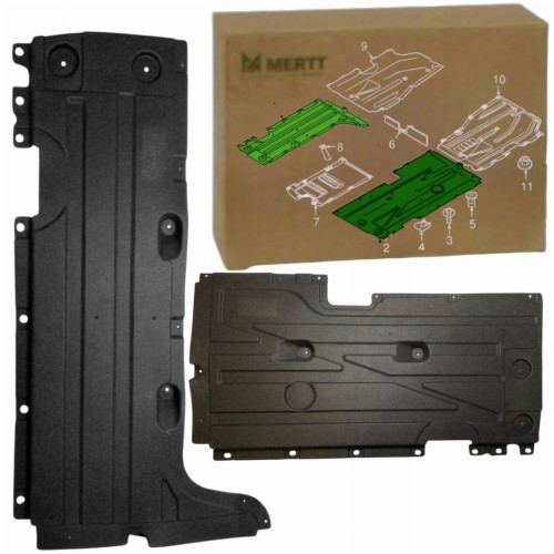 OSŁONA ŚRODKOWA LEWA przód prawa podwozia podłoga BMW X3 F25 X4 F26 10-18