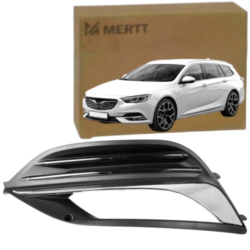 ATRAPA KRATKA ZDERZAKA HALOGENU LISTWA CHROM LEWA OPEL INSIGNIA 2017-