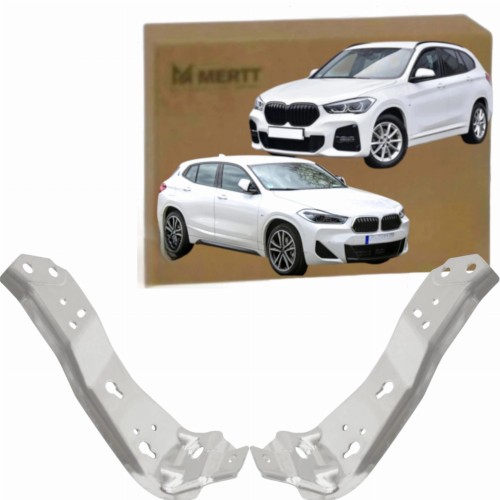 POPRZECZKI PIONOWE PASA UCHWYTY LEWA PRAWA BMW X1 F48 F39 F45 F46 KOMPLET