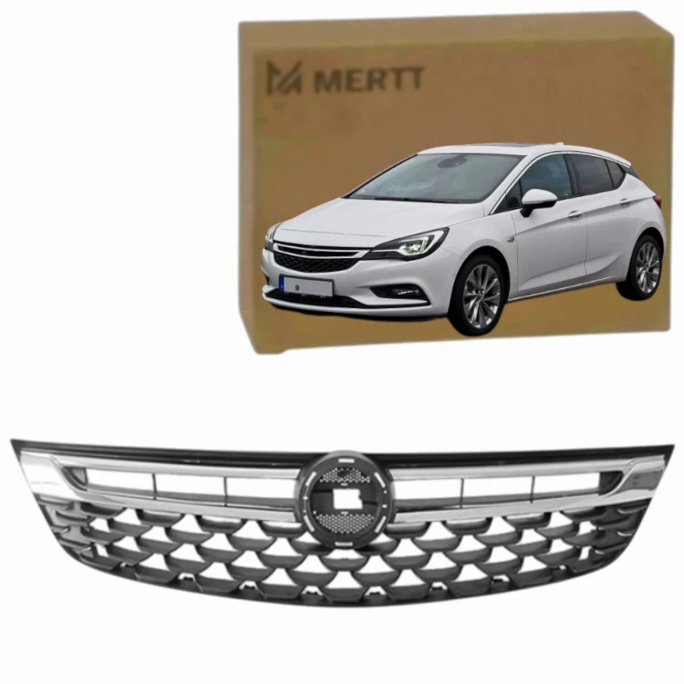 OPEL ASTRA K 2017-2019 GRILL ATRAPA PRZEDNIA LISTWY CHROMOWANE + PODKŁADKA