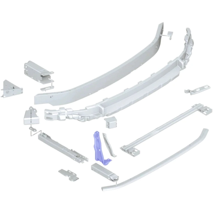 POPRZECZKI PIONOWE PASA UCHWYTY LEWA PRAWA BMW X1 F48 F39 F45 F46 KOMPLET