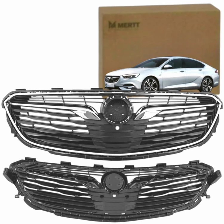 OPEL INSIGNIA B 2017-2019 GRILL ATRAPA PRZEDNIA Z LISTWAMI CHROM PODKŁADKA