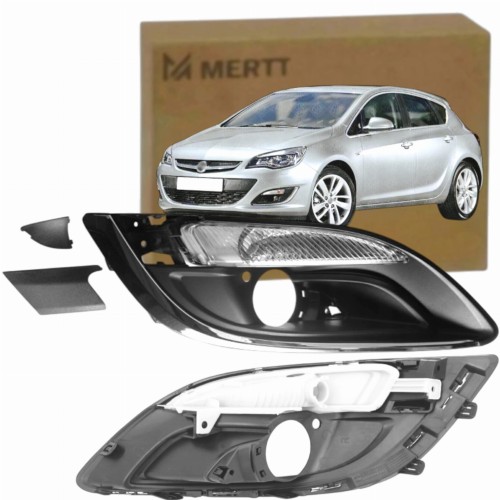 Atrapa przód KRATKA halogenu PRAWA + KIERUNKOWSKAZ MIGCZ Opel Astra J 12-18