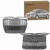 AUDI A3 8P 2005-2008 ATRAPA GRILL CHROM PRZÓD 8P4853651A SREBRNA POŁYSK