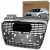 ATRAPA ŚRODKOWA GRILL CHROM NOWA POŁYSK SREBRNA AUDI A4 B7 2004-2007 RAMKA