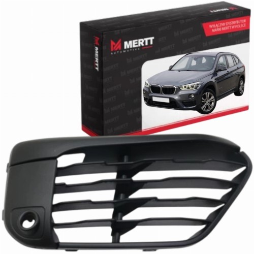 BMW F48 2014- KRATKA atrapa ZDERZAKA przednia PRAWA 51117453988