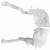 ZBIORNIK SPRYSKIWACZY 1668690720 MERCEDES GLE W166 2016-2019 PO LIFT