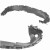 MERCEDES BENZ C-CLASS W205 2014-2021 OBUDOWA CHŁODNICY 2055051830