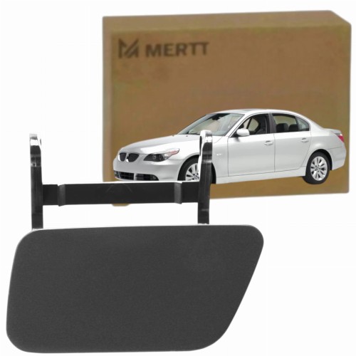 BMW 5 E60 E61 2003-2007 Zaślepka spryskiwacza REFLEKTORA LEWA 51117060585